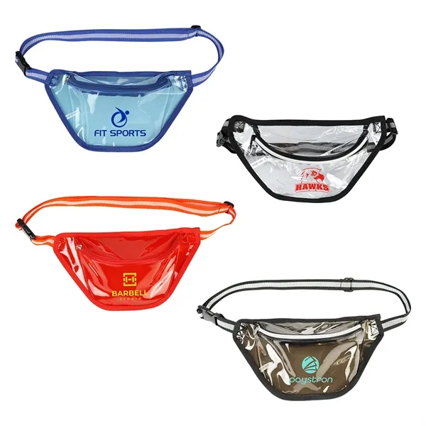 Diamond Clear TPU Belt Bag