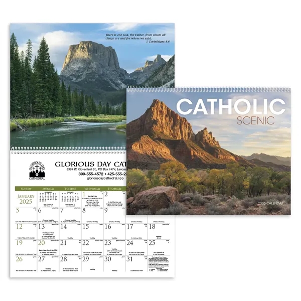 Triumph® Calendars Catholic Scenic Calendar