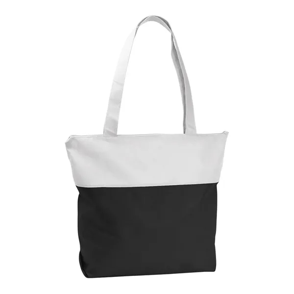 Good Value™ Poly Pro Two-Tone Zippered Tote