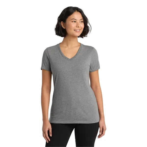 Allmade Women's Tri-Blend V-Neck Tee