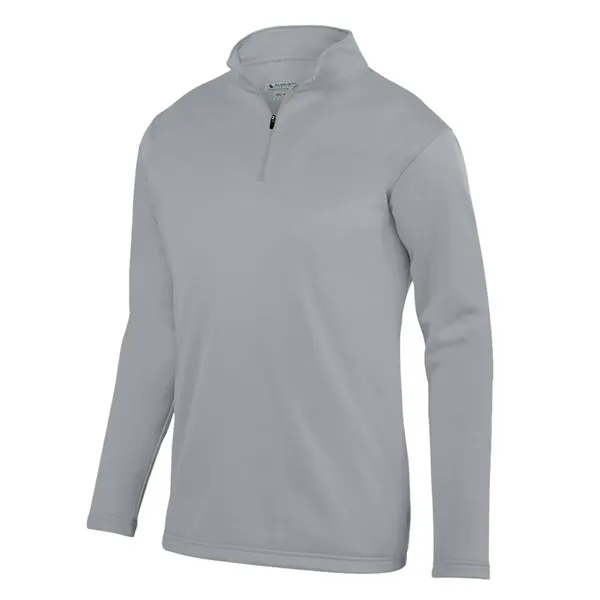 Augusta Sportswear Youth Wicking Fleece Quarter-Zip Pullover