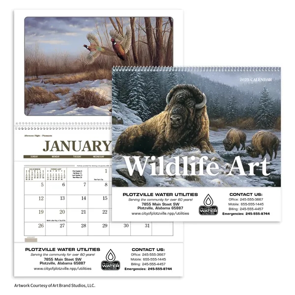 Triumph® Calendars Wildlife Art Pocket Calendar