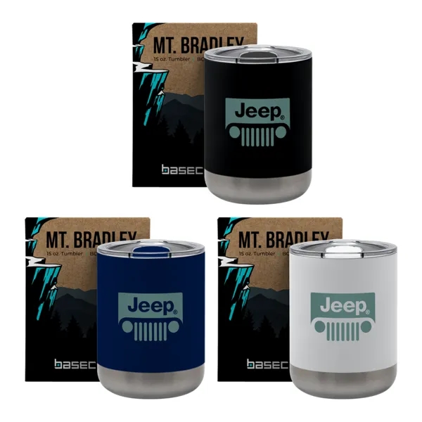 Basecamp Vacuum Tumbler with Slider Lid 15oz
