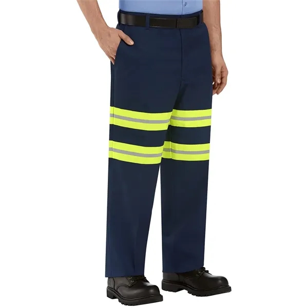 Red Kap Men's Enhanced Visibility Dura-Kap® Industrial Pants