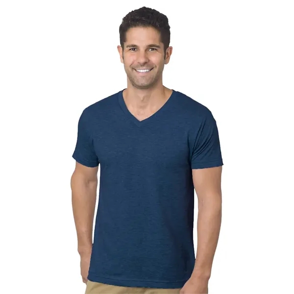 Bayside Unisex USA-Made V-Neck T-Shirt