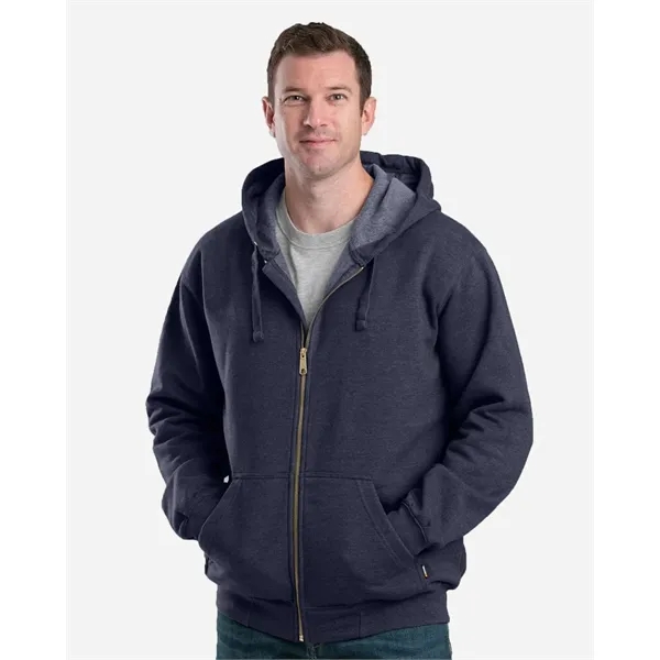 Berne Apparel Men's Heritage Full-Zip Hooded Sweatshirt