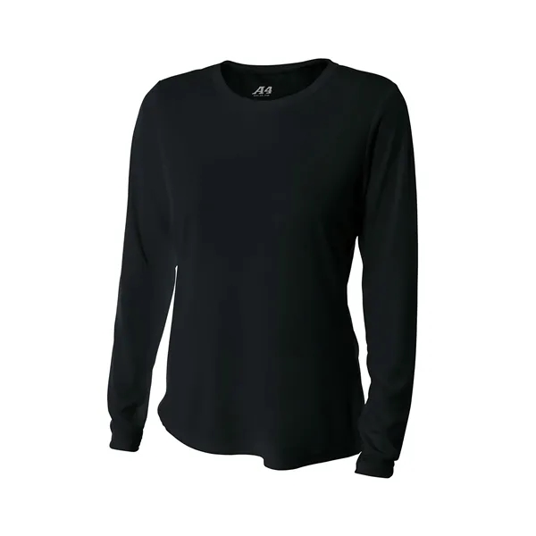 A4 Women's Cooling Performance Long Sleeve Tee