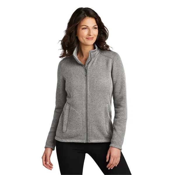 Port Authority Women's Arc Sweater Fleece Jacket