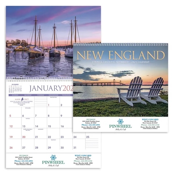 Triumph® Calendars New England Calendar