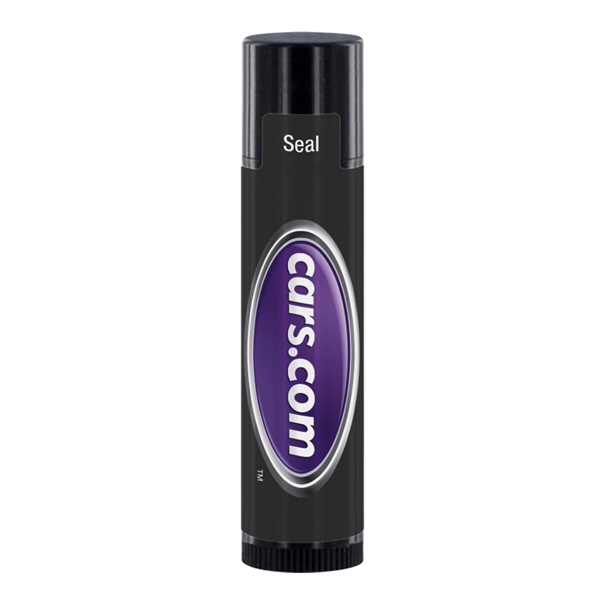 Custom SPF 15 Lip Balm in Black Tube