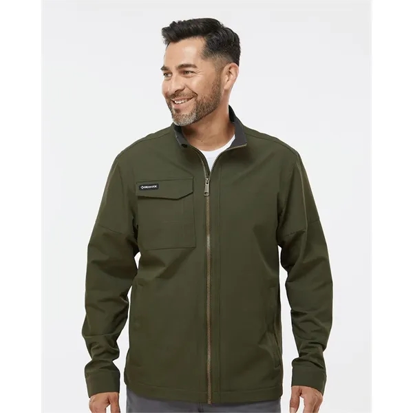 DRI DUCK Men's Ace Woven Stretch Soft Shell Jacket