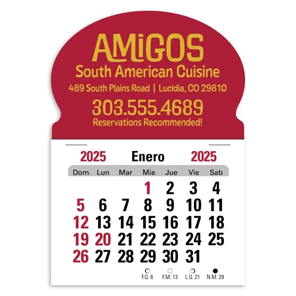 Triumph® Calendars Press-N-Stick Spanish Calendar