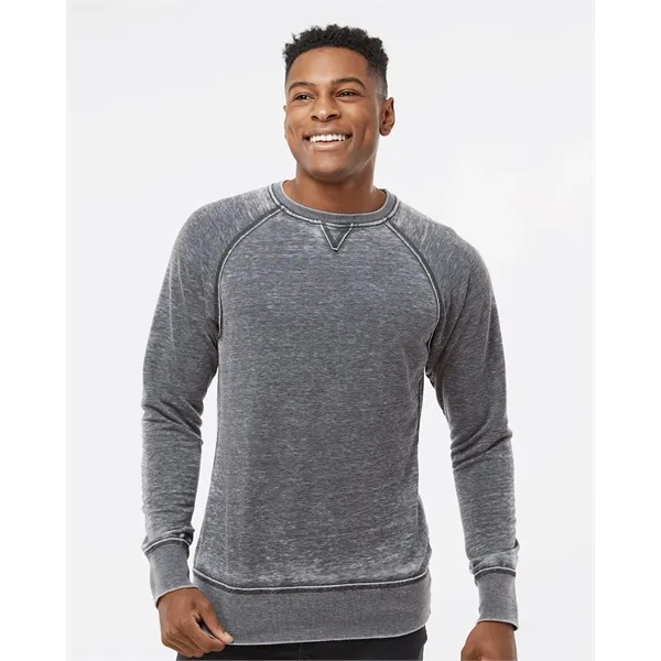 J. America Men's Vintage Zen Fleece Crewneck Sweatshirt