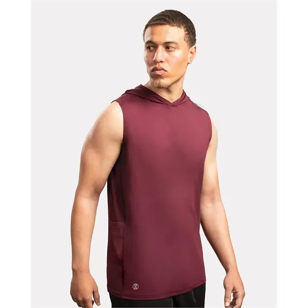 Holloway Unisex CoolCore® Sleeveless Hooded T-Shirt