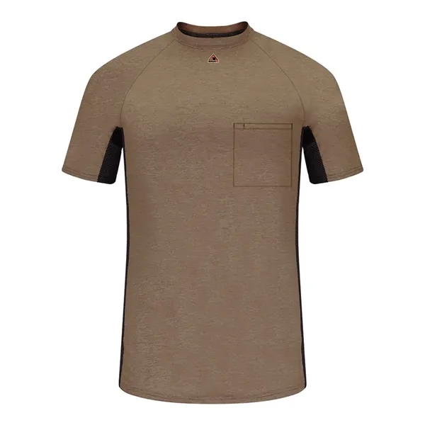 Bulwark Men's FR Two-Tone Base Layer with Concealed Chest...