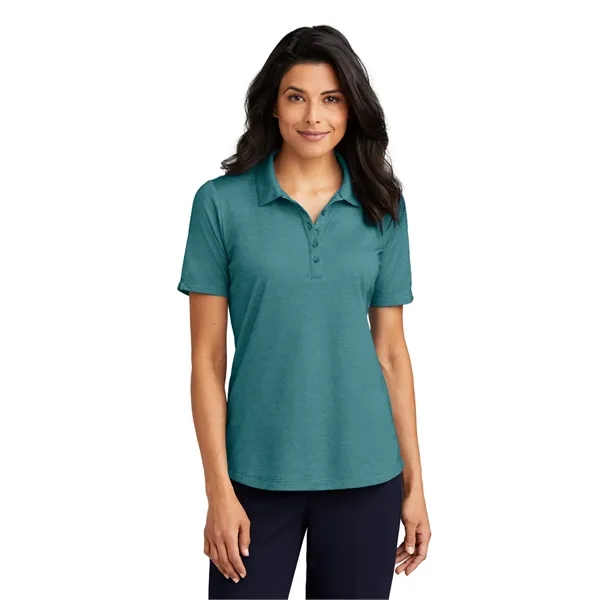 Port Authority Women's Fine Pique Blend Polo