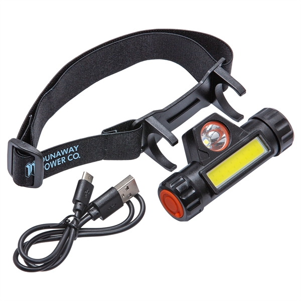 Best Buddy Tools® Nightline COB  LED Rechargeable Headlamp
