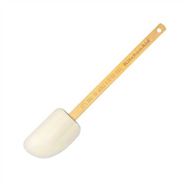 Silicone Spatula With Wood Handle