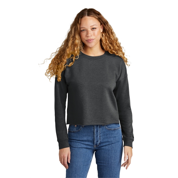 New Era Women's Tri-Blend Fleece Crop Crew
