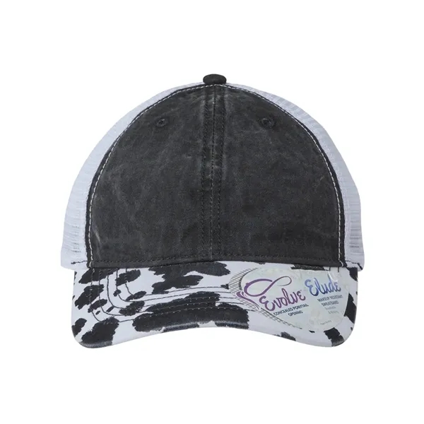 Infinity Her Women's Printed Bill with Mesh Back Cap