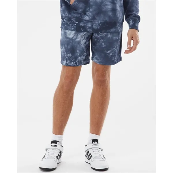 Independent Trading Co. Unisex Tie-Dyed Fleece Shorts