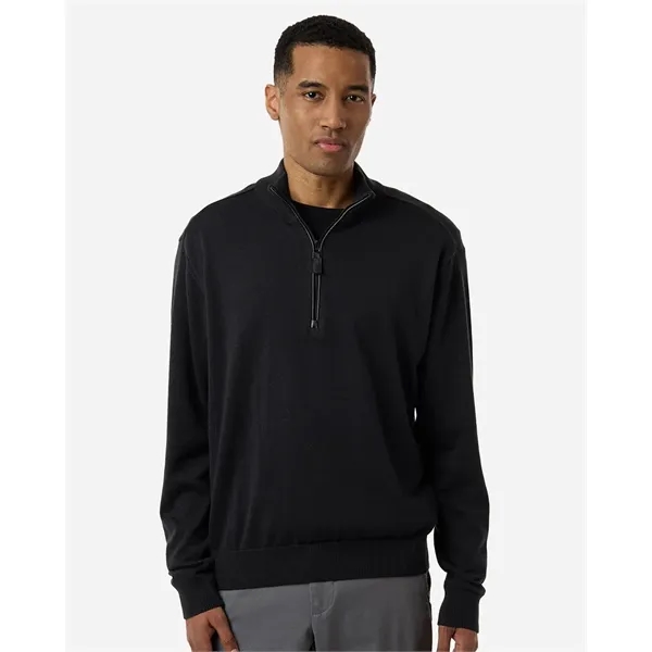 Devon & Jones Men's New Classics Quarter-Zip Sweater