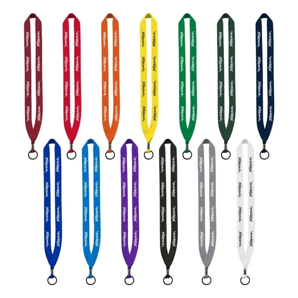 3/4" Polyester Lanyard 36" Custom Length