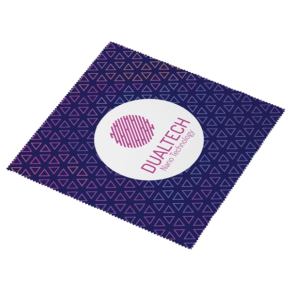 Suede 10- x 10- Microfiber Cleaning Cloth- Full-color