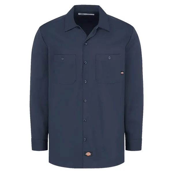 Dickies Men's Tall Industrial Cotton Long Sleeve Work Shirt