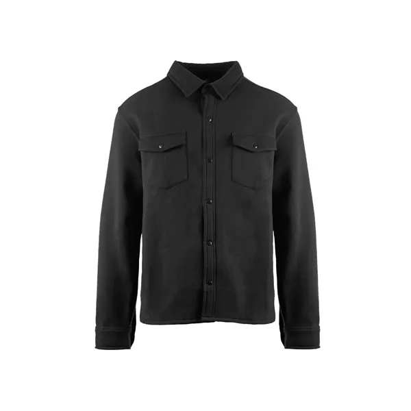 Burnside Men's Fleece Snap Jacket