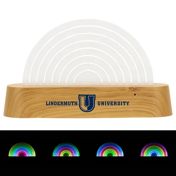 Rainbow Sound-Reactive LED Ambient Light