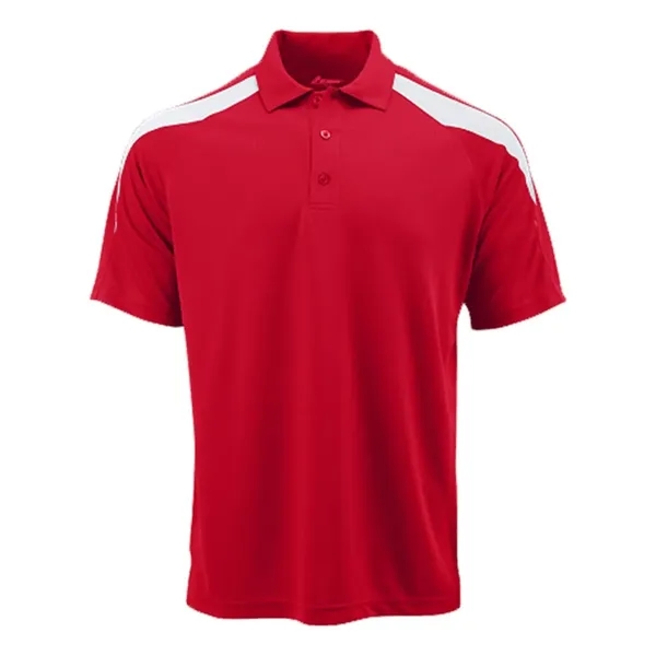 Paragon Contrast Insert Mesh Polo