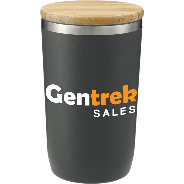 FSC® 100% Bamboo lid 14oz Brees Copper Vac Tumbler