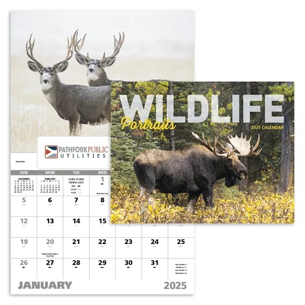 Good Value™ Wildlife Portraits - Window Calendar