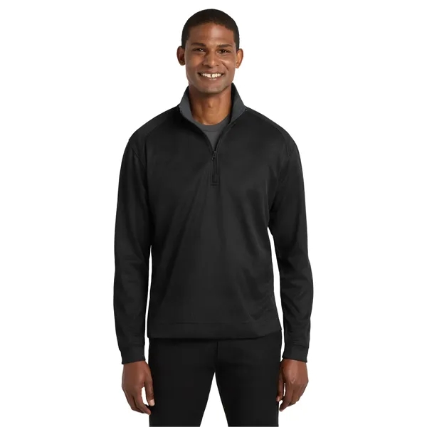 Port Authority Vertical Texture 1/4-Zip Pullover.
