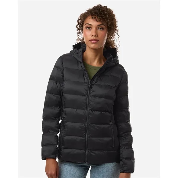 Weatherproof Women's Lightweight Poly-filled Hooded Puffe...