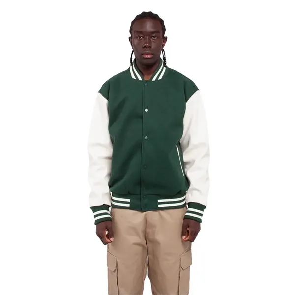 Shaka Wear Unisex Letterman Jacket
