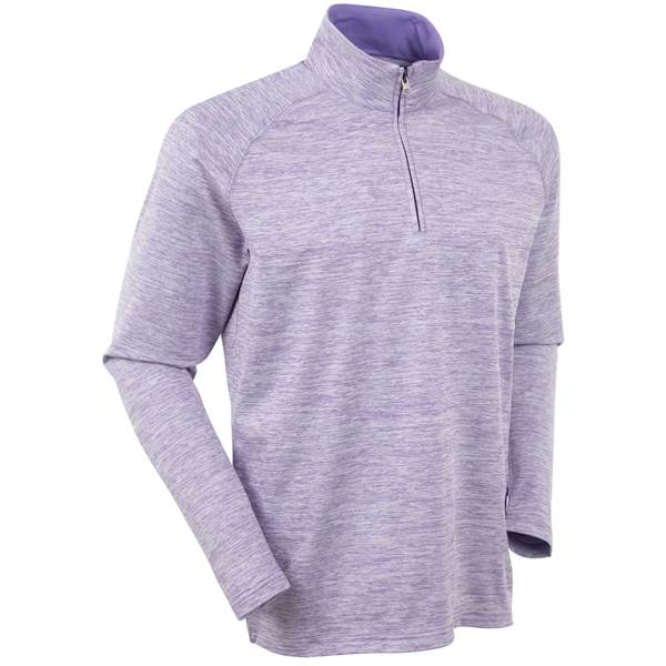 Bobby Jones Men's Performance Ragland 1/4 Zip L/S Pullover