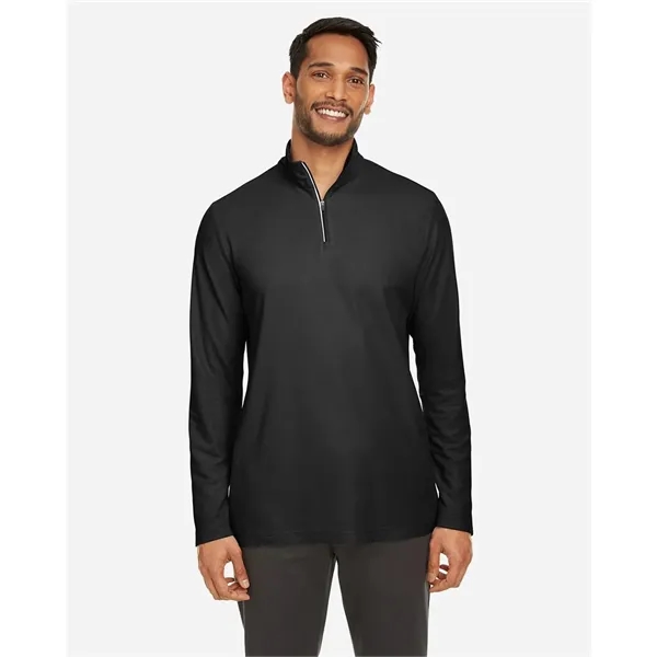 CORE365 Men's Fusion ChromaSoft™ Pique Quarter-Zip Pullover
