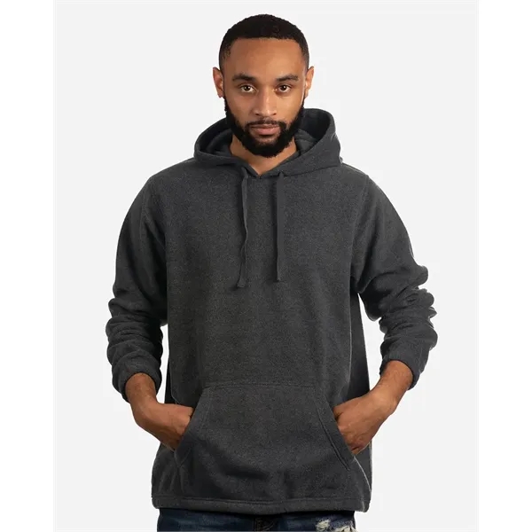 Burnside Men's Polar Fleece Hooded Pullover