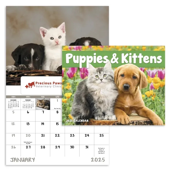 Good Value™ Puppies & Kittens - Window Calendar