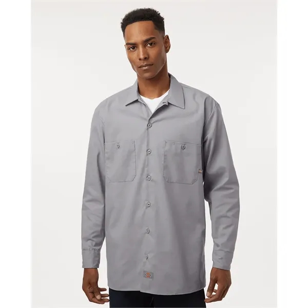 Dickies Men's Industrial Long Sleeve Work Shirt