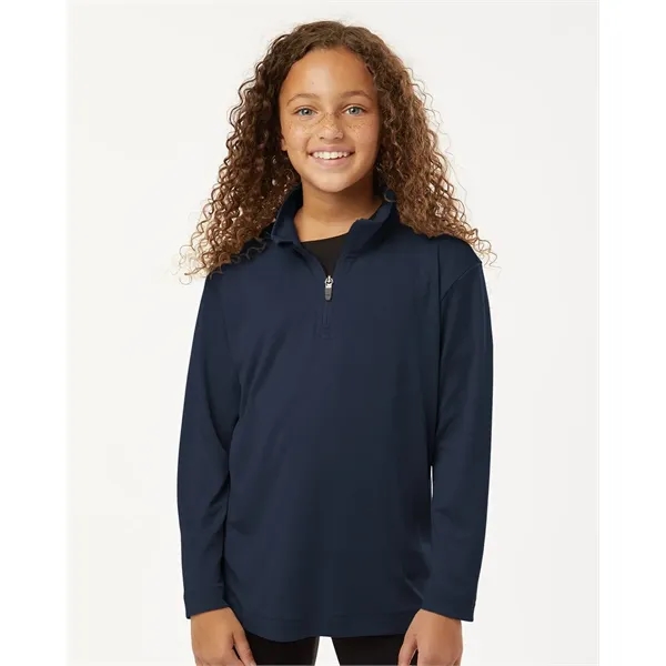 AllPro Youth Pro-Lock Performance Quarter-Zip Pullover