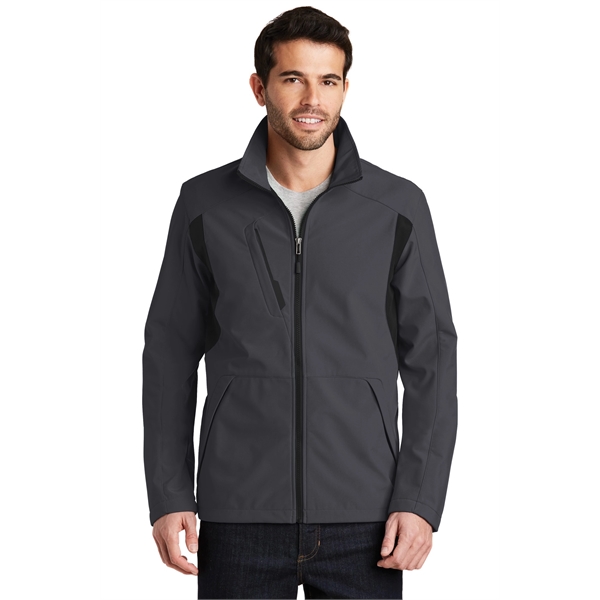 Port Authority Back-Block Soft Shell Jacket.