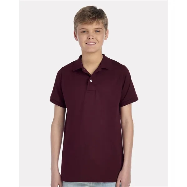 JERZEES SpotShield® Youth 50/50 Polo