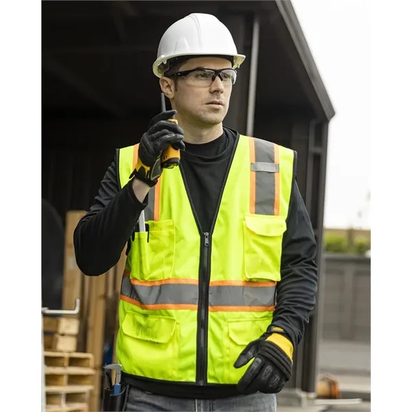 Kishigo Unisex 6 Pocket Contrast Class 2 Vest