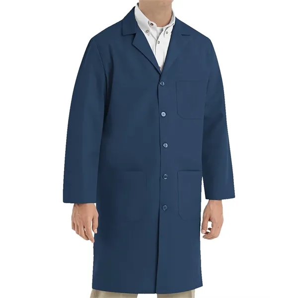 Red Kap Unisex Tall Button Front Lab Coat