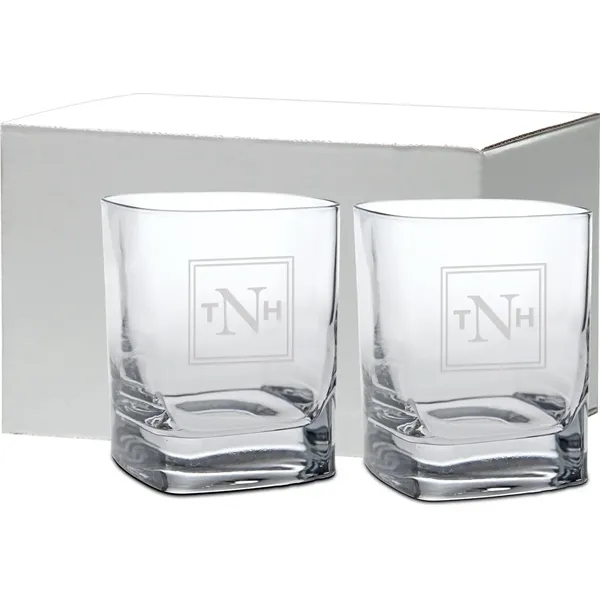 11.75 oz. Etched Strauss DOF Gift Set