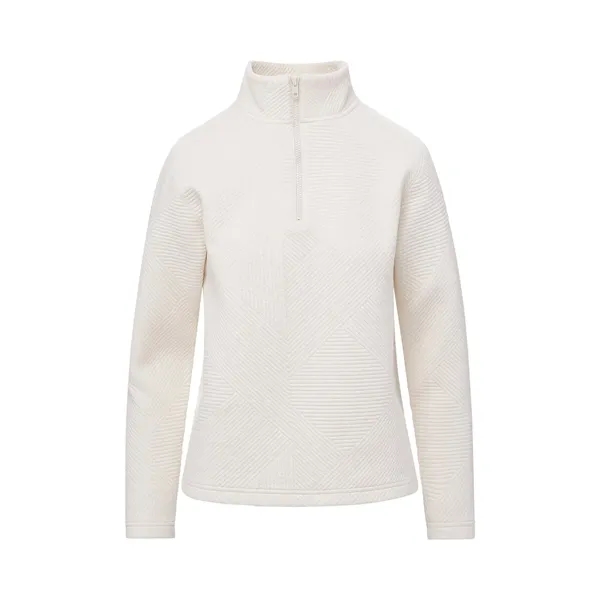 MV Sport Women's Zelda Zig Zag Quarter-Zip Pullover