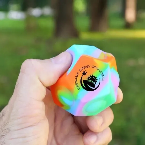 Silicone Pop-It™ Geo Ball